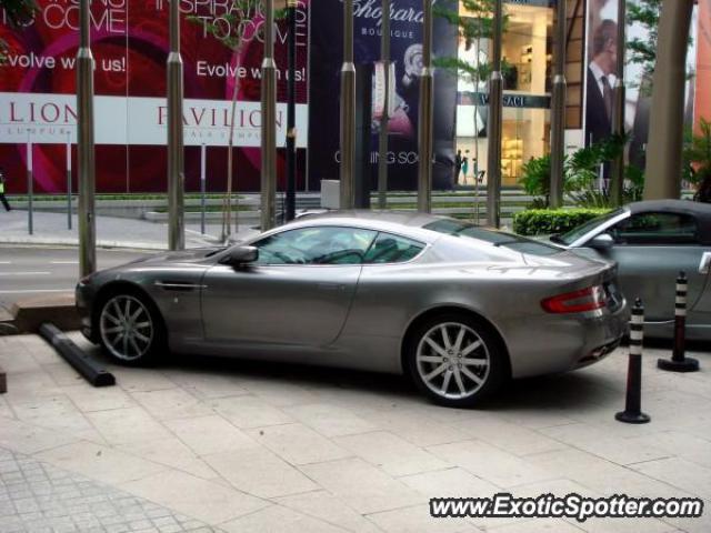 Aston Martin DB9 spotted in Kuala Lumpur, Malaysia