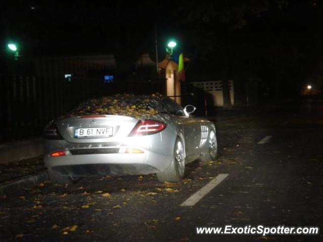 Mercedes SLR spotted in Bucharest, Romania