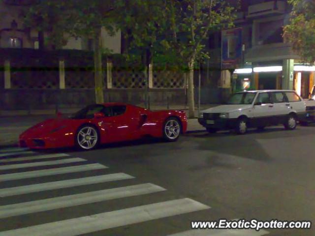 Ferrari Enzo spotted in Catania, Italy