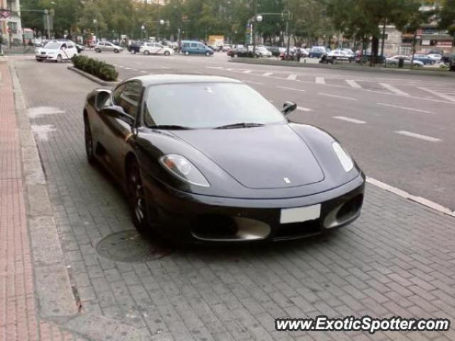 Ferrari F430 spotted in Madrid, Spain