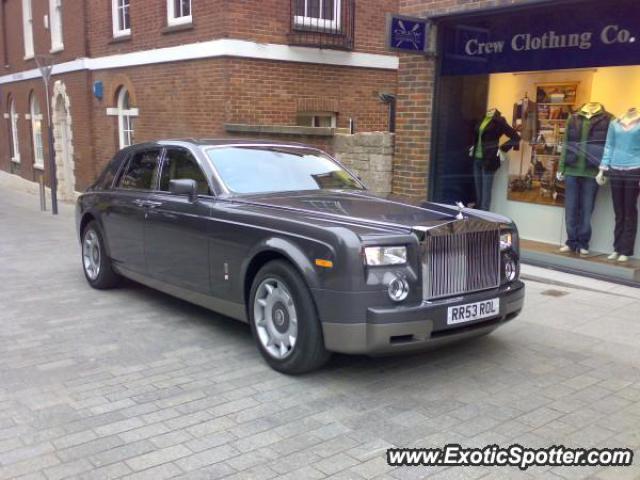 Rolls Royce Phantom spotted in Exeter, United Kingdom