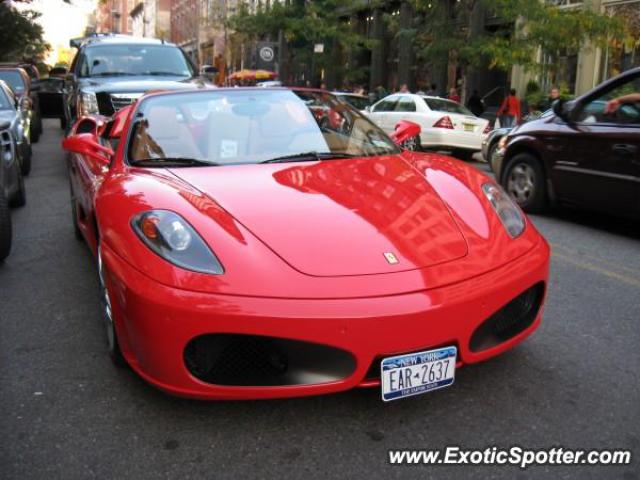 Ferrari F430 spotted in Manhattan, New York