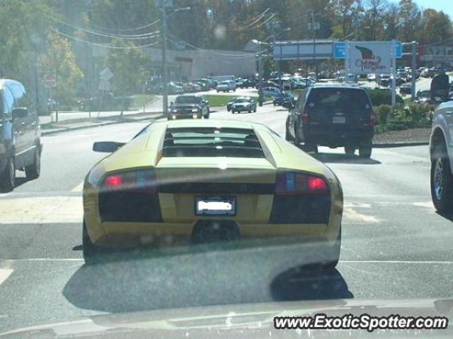 Lamborghini Murcielago spotted in Avon, Massachusetts