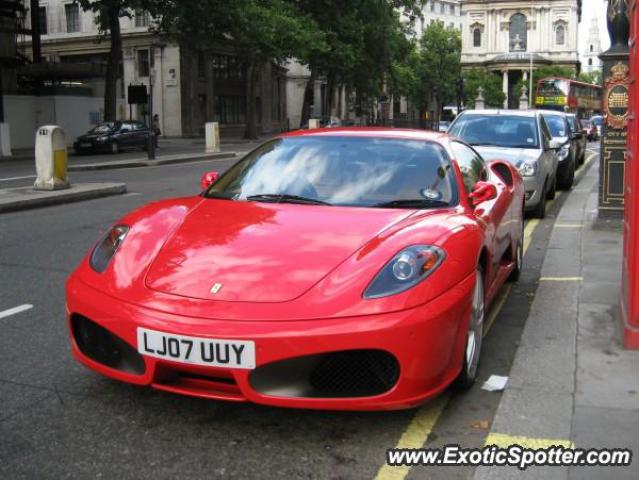 Ferrari F430 spotted in London, United Kingdom