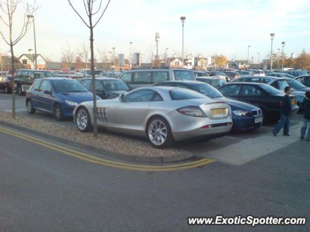 Mercedes SLR spotted in Cheshire, United Kingdom