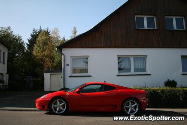 Ferrari 360 Modena spotted in Nurburg, Germany