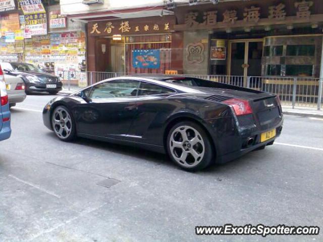 Lamborghini Gallardo spotted in Hong Kong, China