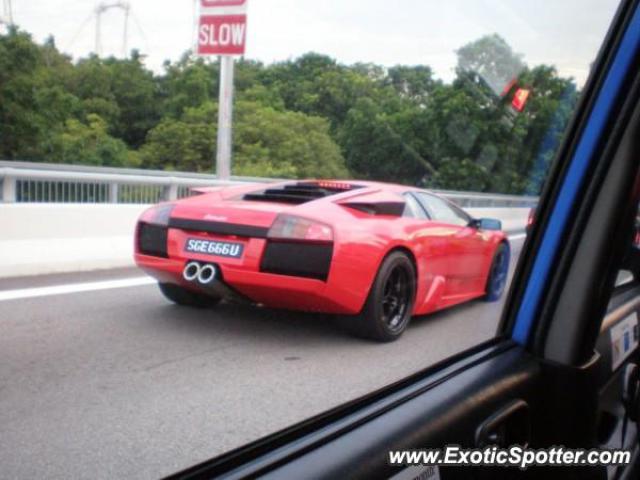 Lamborghini Murcielago spotted in Singapore, Singapore