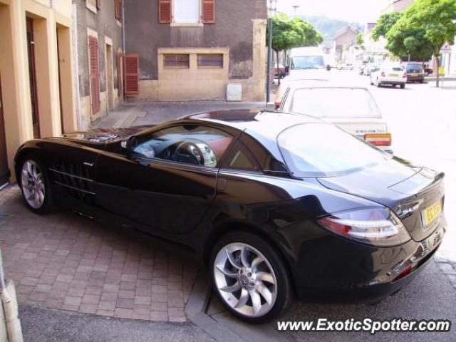 Mercedes SLR spotted in Metz, France