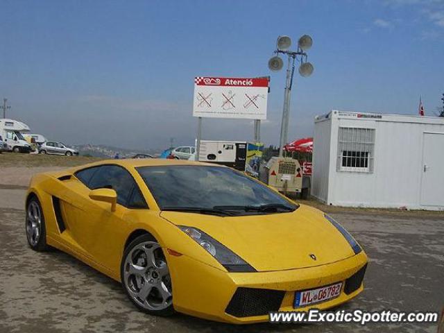 Lamborghini Gallardo spotted in Montmelo (Barcelona), Spain