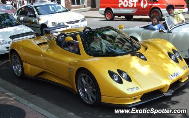 Pagani Zonda spotted in Sydney, surry hills, Australia