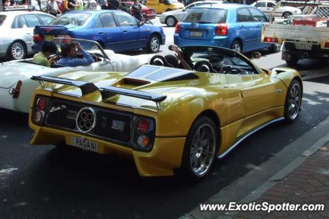 Pagani Zonda spotted in Sydney, surry hills, Australia