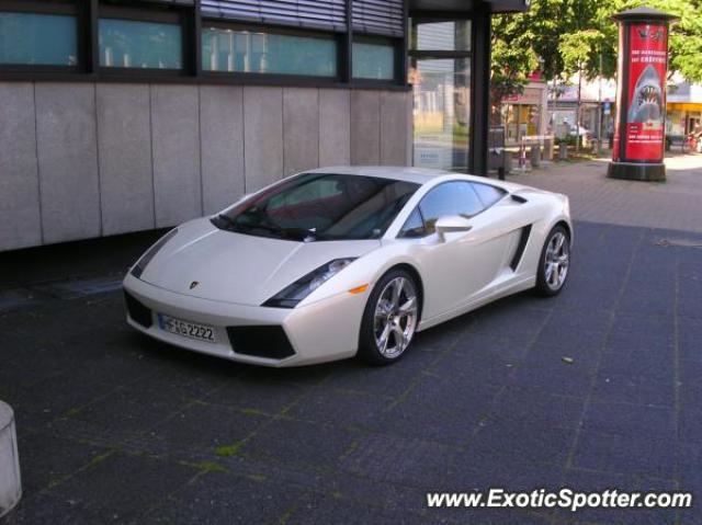 Lamborghini Gallardo spotted in Bielefeld, Germany