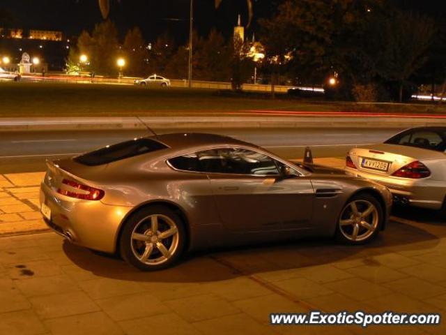 Aston Martin Vantage spotted in Budapest, Hungary