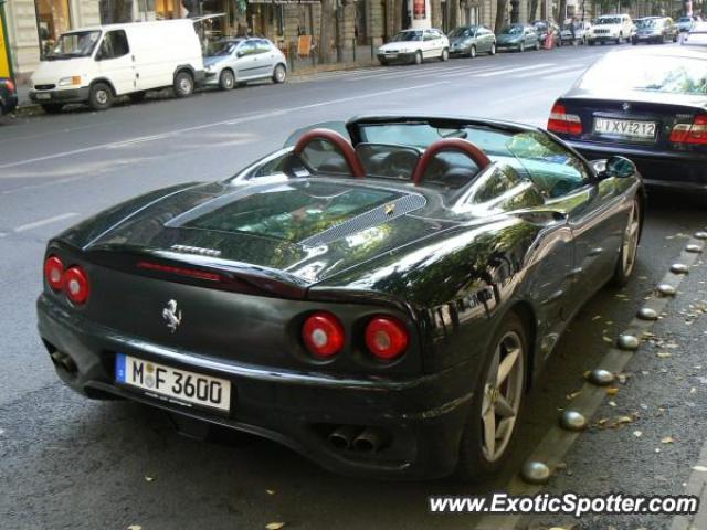 Ferrari 360 Modena spotted in Budapest, Hungary