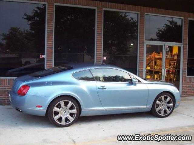 Bentley Continental spotted in Sarasota, Florida