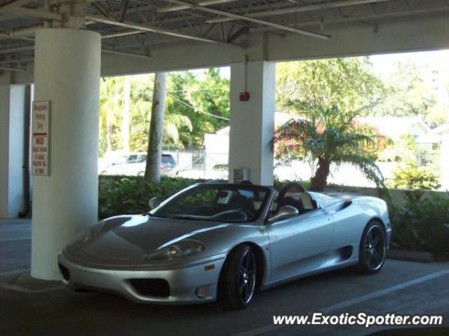 Ferrari 360 Modena spotted in Sarasota, Florida