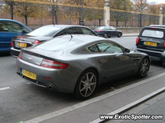 Aston Martin Vantage spotted in Paris, France