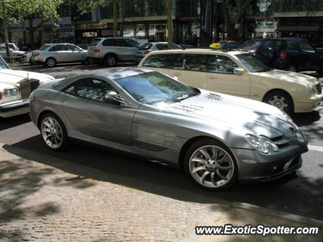 Mercedes SLR spotted in Berlin, Germany