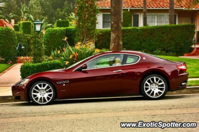 Maserati GranTurismo spotted in Beverly Hills, California