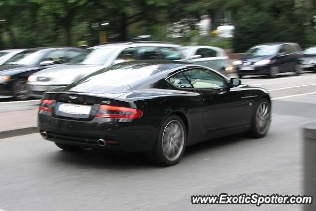 Aston Martin DB9 spotted in Frankfurt, Germany