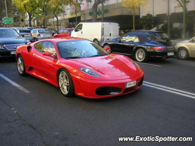 Ferrari F430 spotted in Madrid, Spain