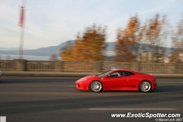 Ferrari 360 Modena spotted in Vancouver, Canada