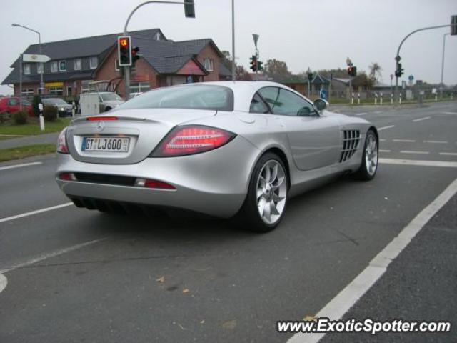 Mercedes SLR spotted in Hamburg, Germany