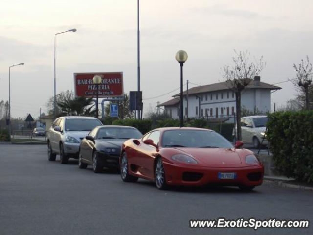 Ferrari 360 Modena spotted in Pordenone, Italy