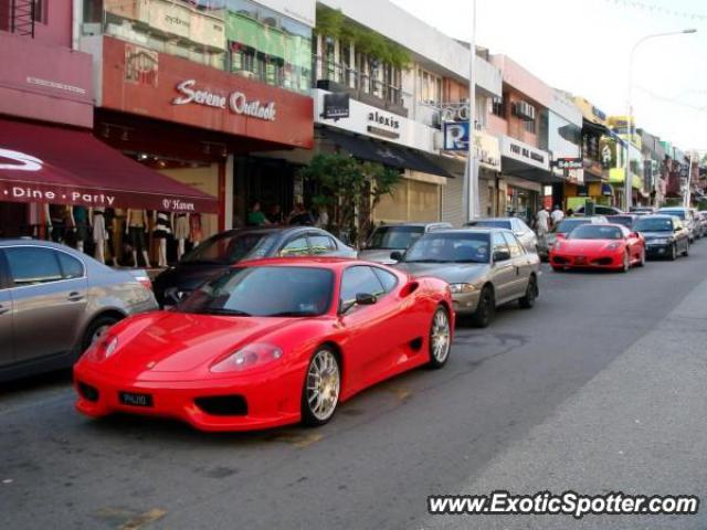 Ferrari 360 Modena spotted in Kuala Lumpur, Malaysia