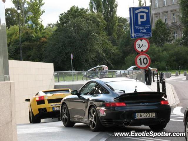 Porsche 911 Turbo spotted in Warsaw, Poland