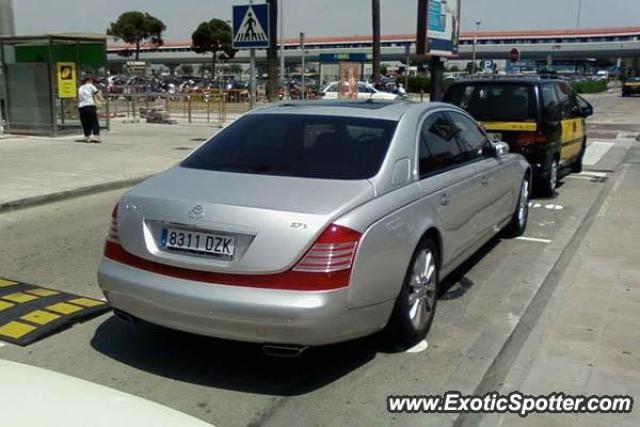 Mercedes Maybach spotted in Barcelona, Spain