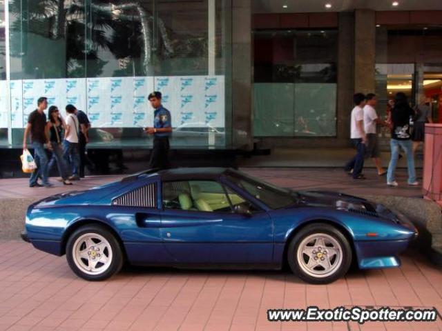 Ferrari 308 spotted in Kuala Lumpur, Malaysia