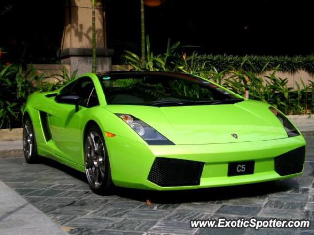 Lamborghini Gallardo spotted in Kuala Lumpur, Malaysia