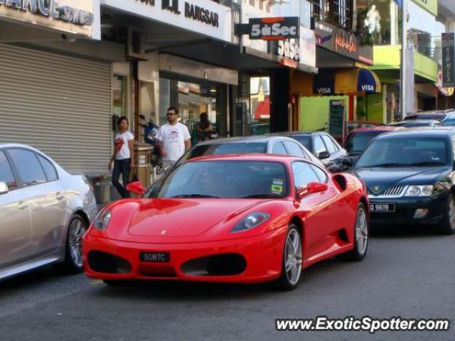 Ferrari F430 spotted in Kuala Lumpur, Malaysia