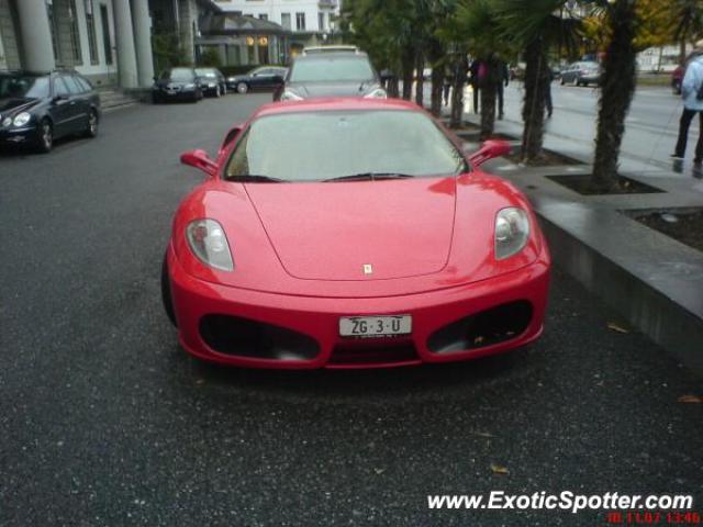 Ferrari F430 spotted in Lucerne, Switzerland