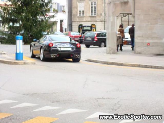 Ferrari 599GTB spotted in Zurich, Switzerland