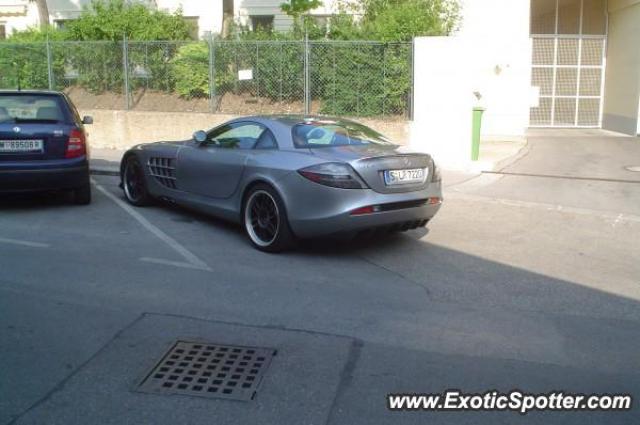 Mercedes SLR spotted in Vienna, Austria