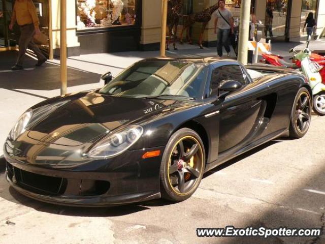 Porsche Carrera GT spotted in San Francisco, California