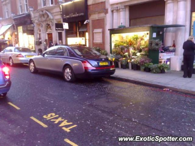 Mercedes Maybach spotted in London, United Kingdom