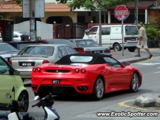 Ferrari F430 spotted in Kuala Lumpur, Malaysia