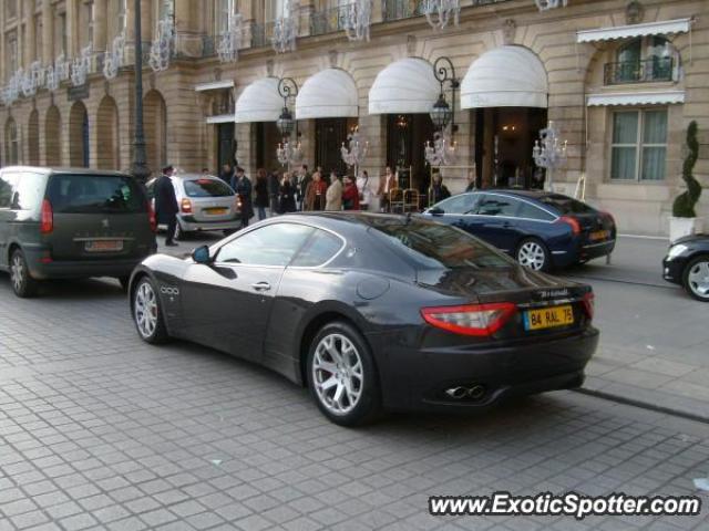 Maserati GranTurismo spotted in Paris, France