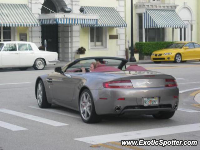 Aston Martin Vantage spotted in Palm Beach, Florida