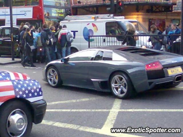 Lamborghini Murcielago spotted in London, United Kingdom