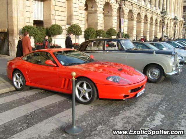 Ferrari 550 spotted in Paris, France