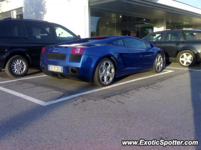 Lamborghini Gallardo spotted in Pordenone, Italy