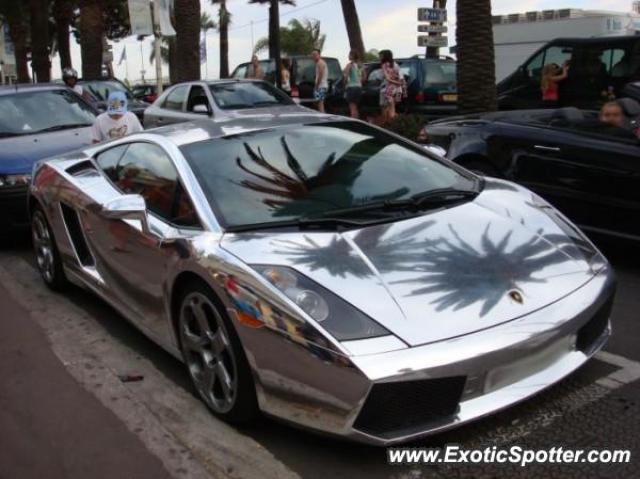 Lamborghini Gallardo spotted in Cannes, France