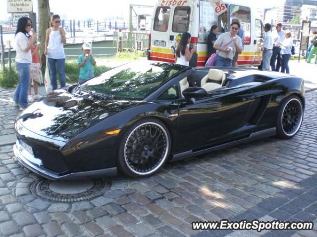 Lamborghini Gallardo spotted in Hamburg, Germany