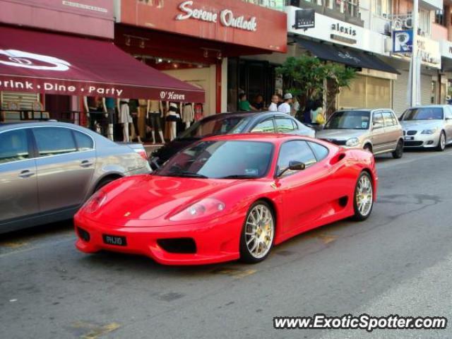 Ferrari 360 Modena spotted in Kuala Lumpur, Malaysia