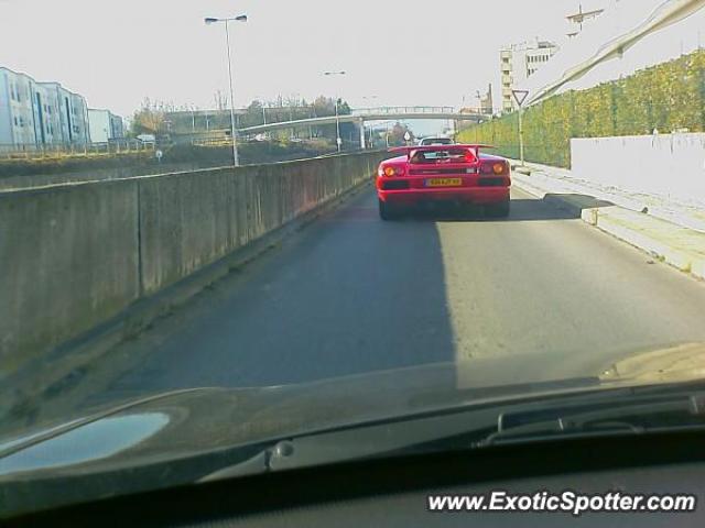 Lamborghini Diablo spotted in Barcelos, Portugal